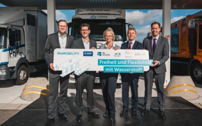 HyPerformer H2Rivers – Wasserstofftankstelle in Frankenthal geht in Betrieb